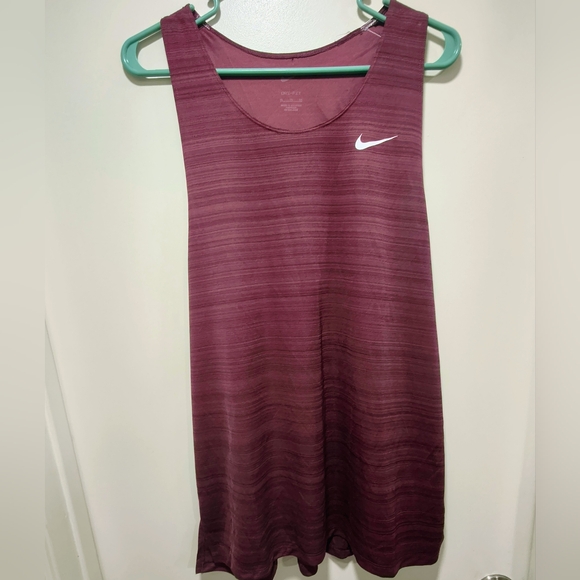 Nike Other - Nike Stock Dry Miler Singlet in a maroon color
